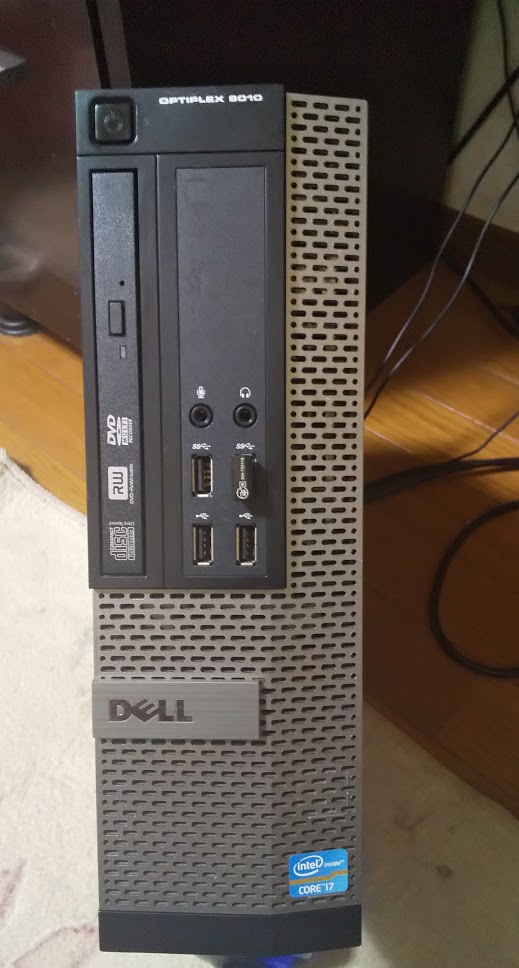購入した中古デスクトップパソコン本体